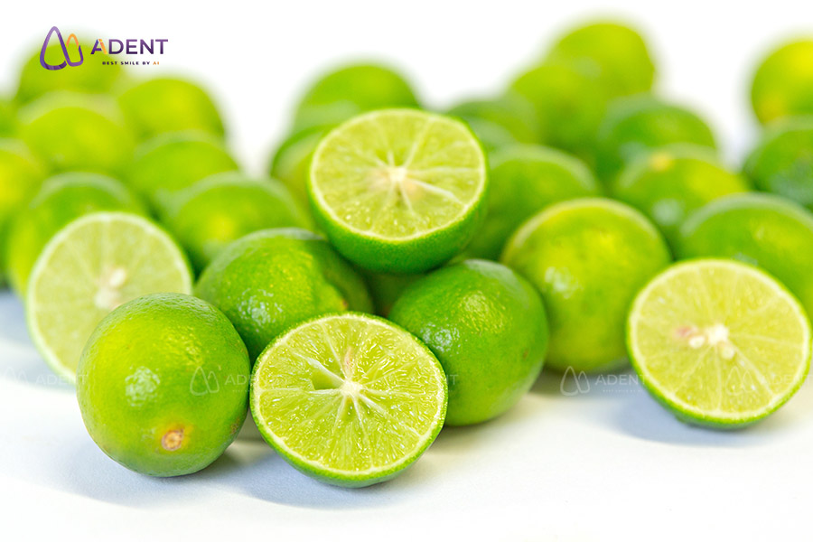 Chanh giúp hơi thở thơm mát