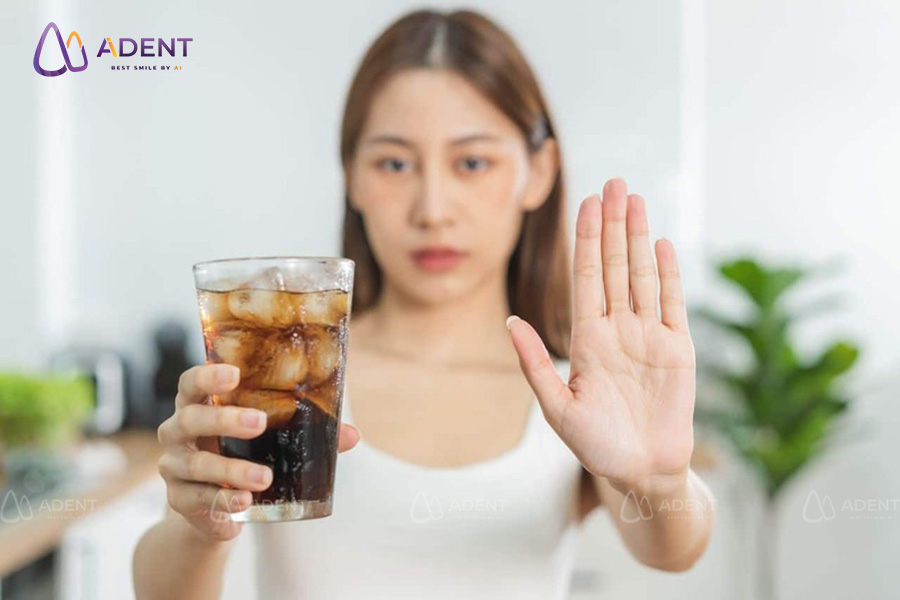 Hạn chế thực phẩm có tính axit cao, nước ngọt có gas